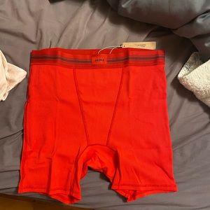 Skims cotton ribbed boxers